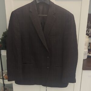 Lauren Ralph Lauren Brown Sport Coat with Classic Fit and Notched Lapels